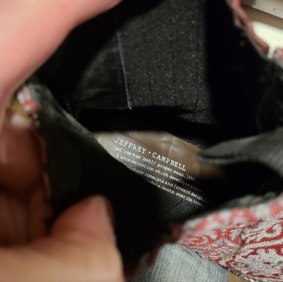 Jeffrey Campbell western brocade ankle boots - Picture 9 of 9